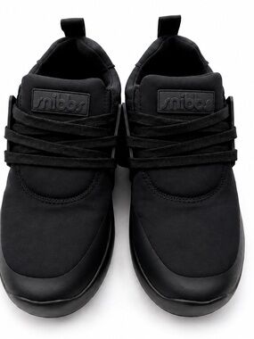Snibbs Women’s  Black Streetwear Sneakers